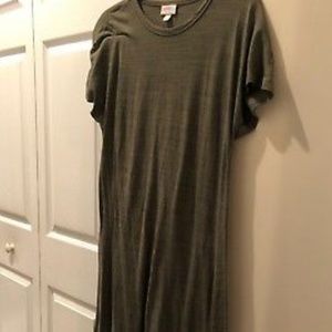 Lularoe heathered green maria